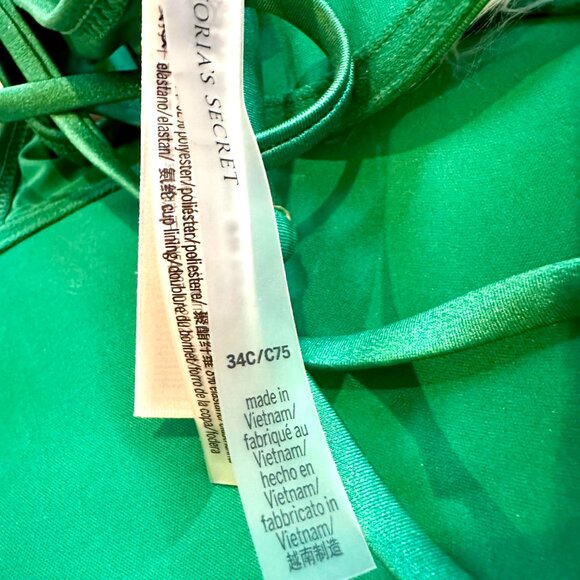 NWOT Victoria's Secret Bombshell Rhinestone Shine Bikini - 34C | M - Picture 4 of 7